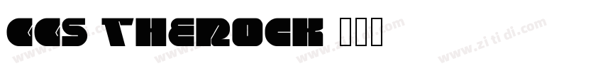 GGS TheRock字体转换